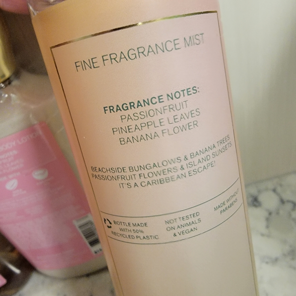Bath & Body Works Bahamas Passionfruit & Banana Flower  Fragrance Bundle NEW! - Picture 11 of 13